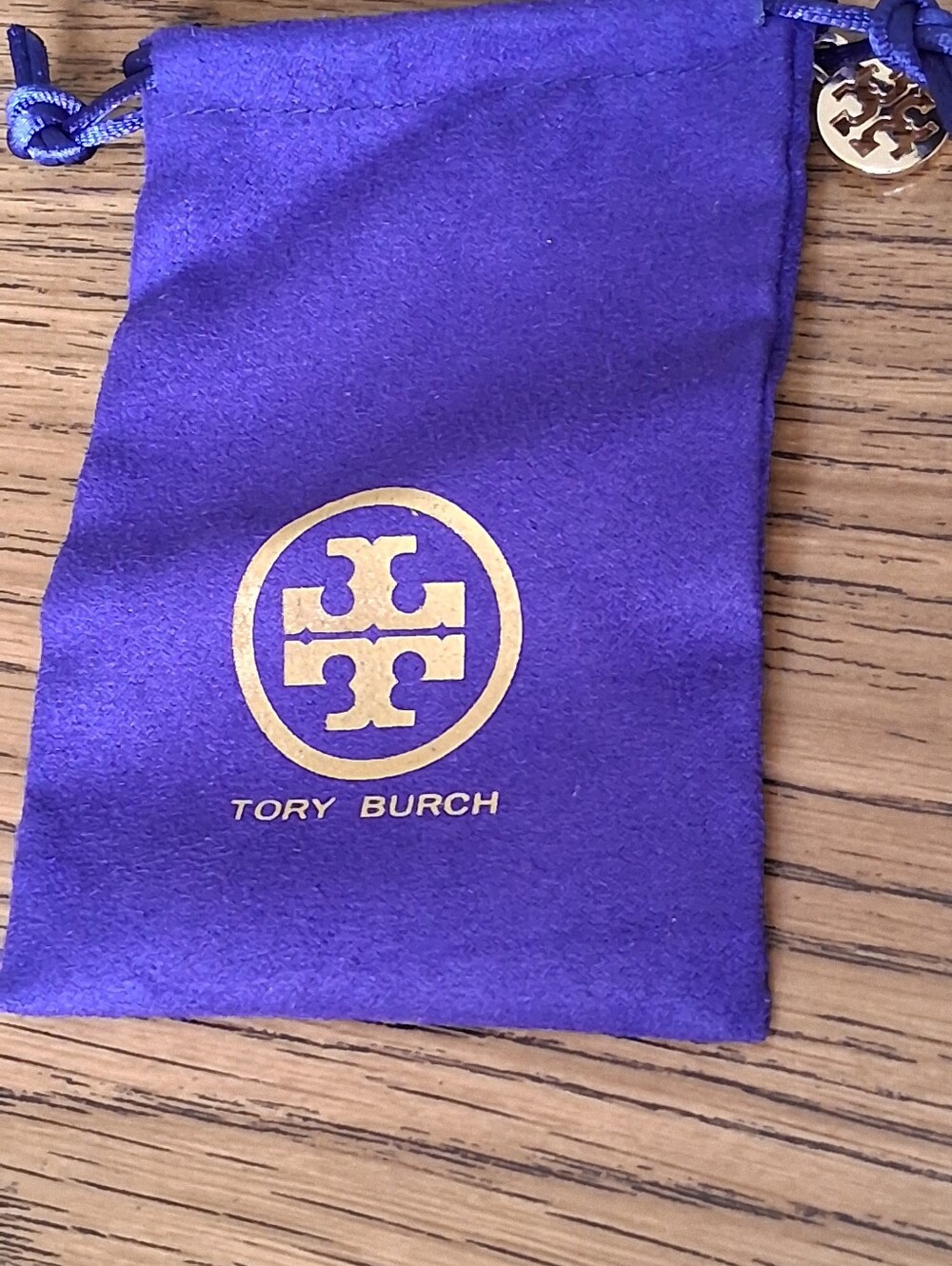 Tory Burch Miller Stud Hoops With Encircled Double T Logo NWOT - Picture 8 of 9